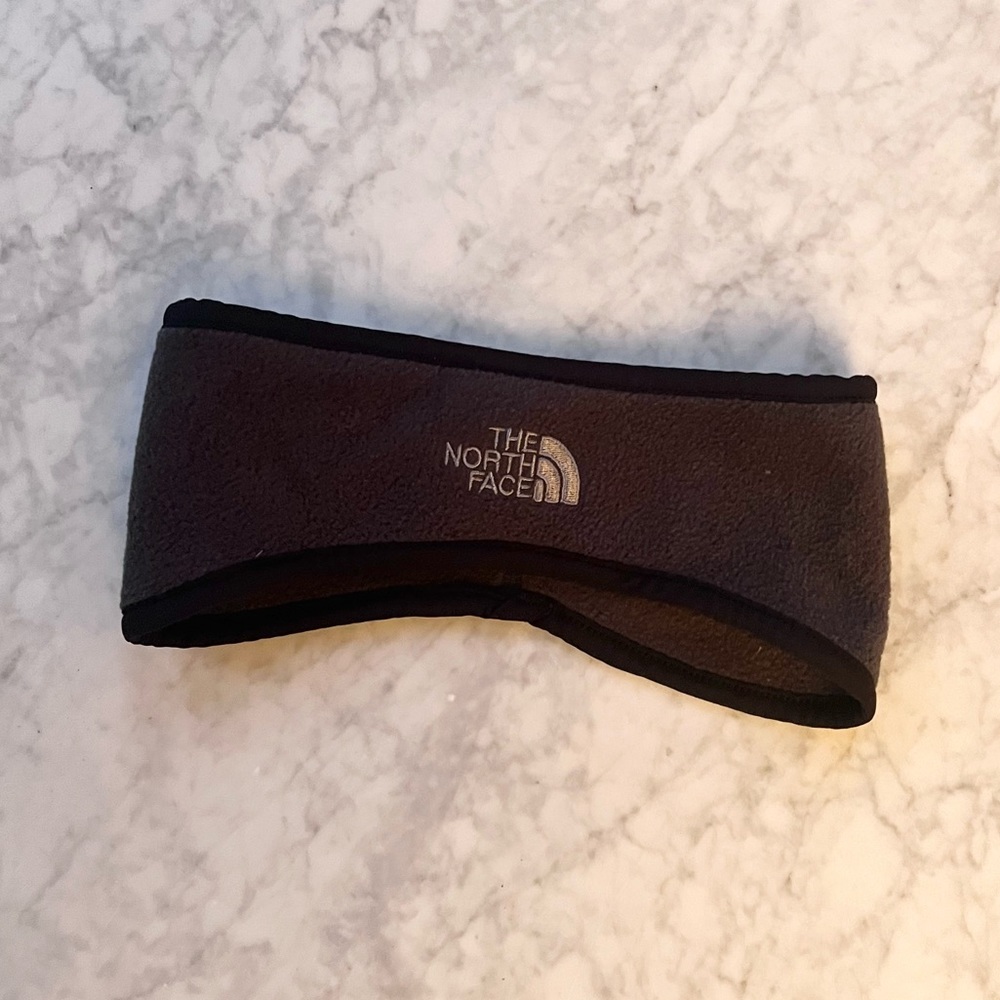 THE NORTH FACE HEADBAND - GREY and BLACK - POLARTEC - UNISEX